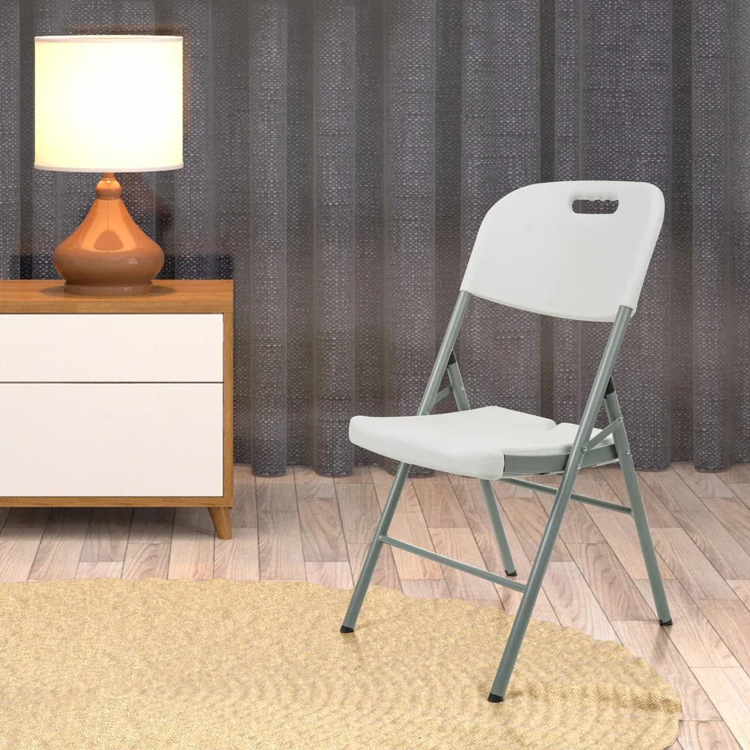Asah's PrimeNest White Folding Chair